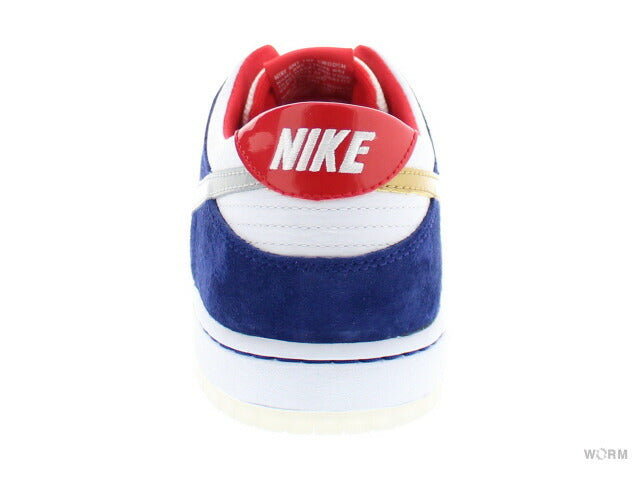 NIKE SB DUNK LOW PRO IW QS 839685-416 dp ryl bl/mtllc slvr-unvrsty r N