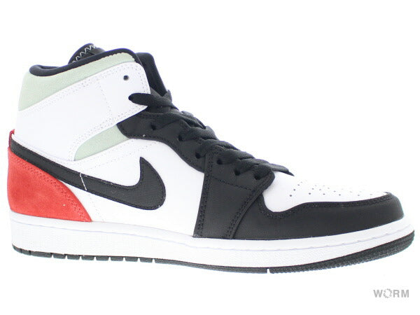 AIR JORDAN 1 MID SE 852542-100 white/track red-black-igloo Air Jordan