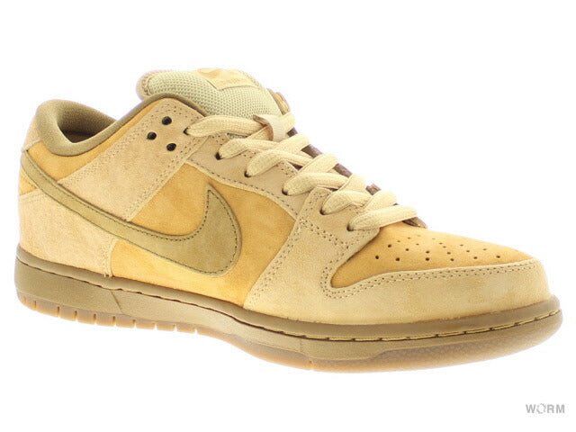 NIKE SB DUNK LOW TRD QS "WHEAT" 883232-700 dune/twig-wheat-gum med brown Nike Dunk Low [DS]