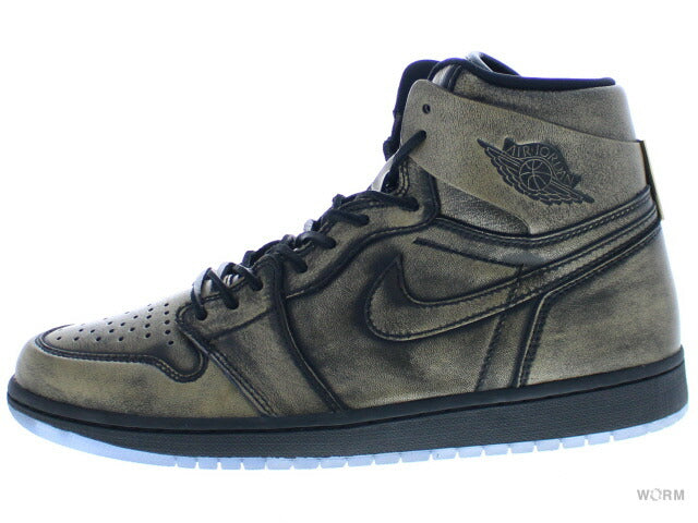 AIR JORDAN 1 RET HIGH OG WINGS aa2887-035 black/black-metallic gold Ai