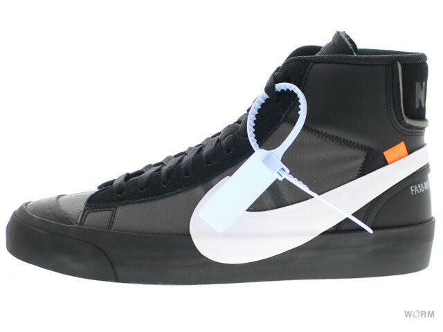 THE 10: NIKE BLAZER MID "OFF-WHITE" aa3832-001 black/white-cone-black Nike Blazer Mid Off-White [DS]