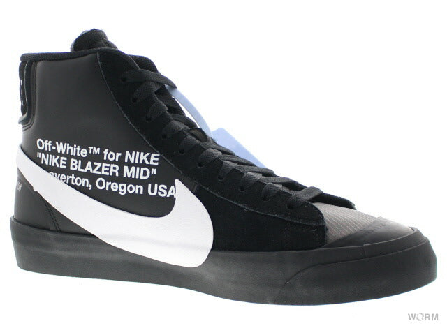 THE 10: NIKE BLAZER MID "OFF-WHITE" aa3832-001 black/white-cone-black Nike Blazer Mid Off-White [DS]