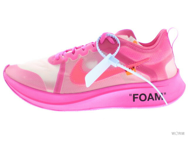THE 10: NIKE ZOOM FLY "OFF-WHITE" aj4588-600 tulip pink/racer pink Nike zoom fly off-white [DS]