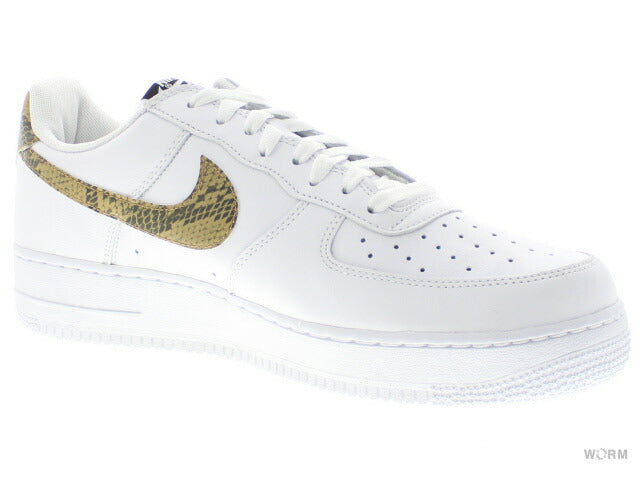 NIKE AIR FORCE 1 LOW RETRO PRM QS "96 SNAKE" ao1635-100 white/elemental gold Nike Air Force [DS]