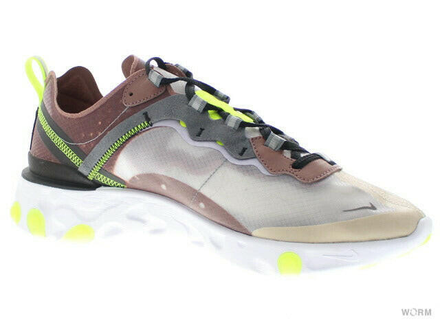 NIKE REACT ELEMENT 87 aq1090-002 desert sand/cool gray Nike React Element [DS]