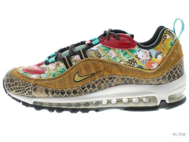 NIKE AIR MAX 98 "CHINESE NEW YEAR" bv6649-708 wheat/metallic gold-black Nike Air Max [DS]
