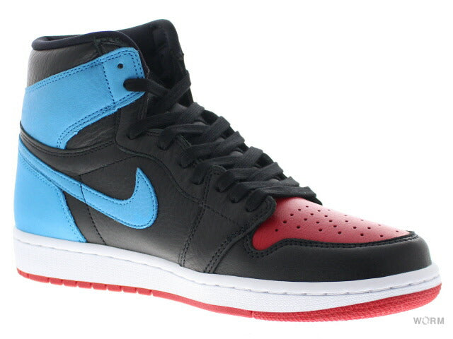 WMNS AIR JORDAN 1 HIGH OG cd0461-046 black/dk powder blue-gym red