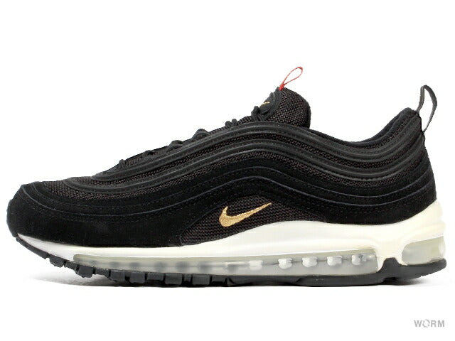 Nike air max 97 qs black metallic on sale gold