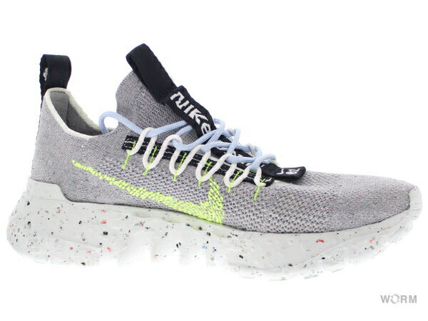 NIKE SPACE HIPPIE 01 cq3986-002 grey/volt glow-photon dust Nike Space