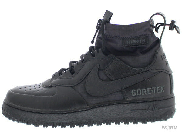 NIKE AIR FORCE 1 WTR GTX "GORE-TEX" cq7211-003 black/black-anthracite Nike Air Force Gore-Tex [DS]