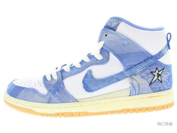 NIKE SB DUNK HIGH PRM QS "CARPET COMPANY" cv1677-100 white/royal pulse-dark sulfur Nike Dunk High [DS]