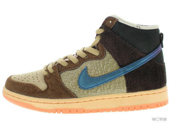NIKE SB DUNK HIGH PRO QS "CONCEPTS SPECIAL BOX" dc6887-200 rattan/baroque brown Nike Dunk High Pro Concepts [DS]
