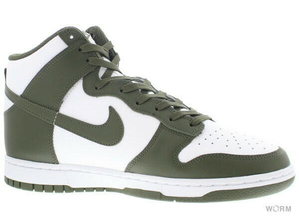 NIKE DUNK HI RETRO "CHAMPIONSHIP KHAKI" dd1399-107 white/cargo khaki Nike Dunk High Retro Championship Khaki [DS]
