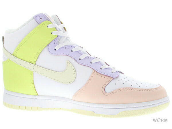 WMNS NIKE DUNK HIGH dd1869-108 white/cashmere-lt lemon twist Women's Nike Dunk High [DS]