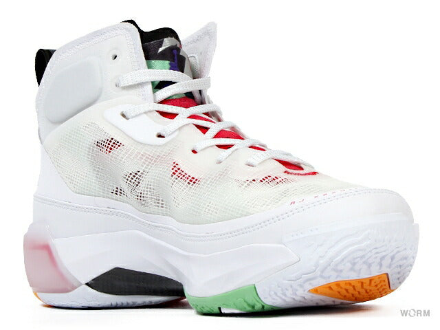 AIR JORADN XXXVII PF dd6959-160 white/true red-light silver Air Jordan