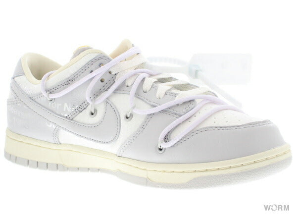 26.5cm NIKE DUNK LOW / OW DM1602-123 sail/neutral grey-white Nike Dunk