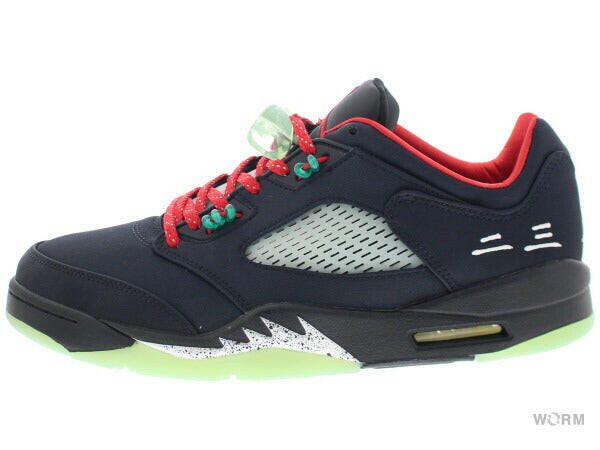 AIR JORDAN 5 RETRO LOW SP "CLOT" dm4640-036 black/classic jade-fire red Air Jordan Retro Low Clot [DS]