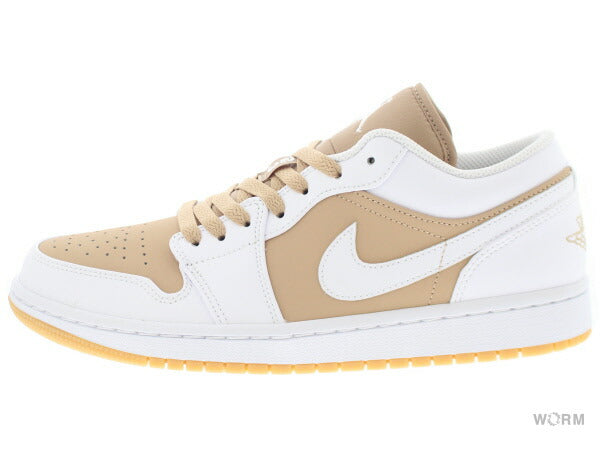 AIR JORDAN 1 LOW dn6999-100 white/white-hemp-gum yellow Air Jordan Low [DS]