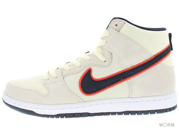 NIKE SB DUNK HIGH PRO PRM do9394-100 coconut milk/black-team orange Nike Dunk High Pro [DS]