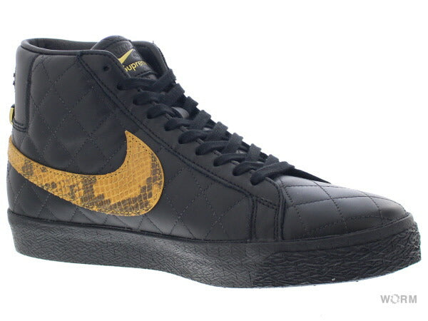 NIKE SB ZOOM BLAZER MID QS "SUPREME" dv5078-001 black/black Nike Zoom Blazer Mid Supreme [DS]