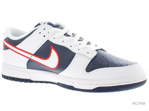 W NIKE DUNK LOW PRM dz2780-100 white/university red-obsidian Women's N