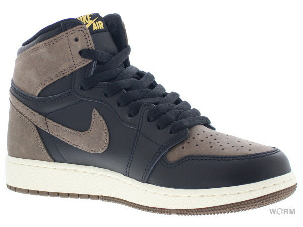 AIR JORDAN 1 RETRO HIGH OG GS fd1437-020 black/metallic gold-palomino